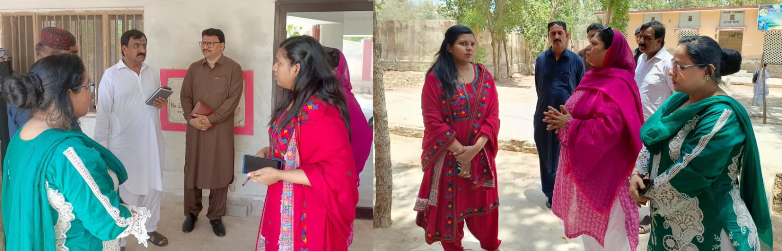 Deputy Commissioner Sanghar Visits Degree Girls College, Emphasizes Quality Education