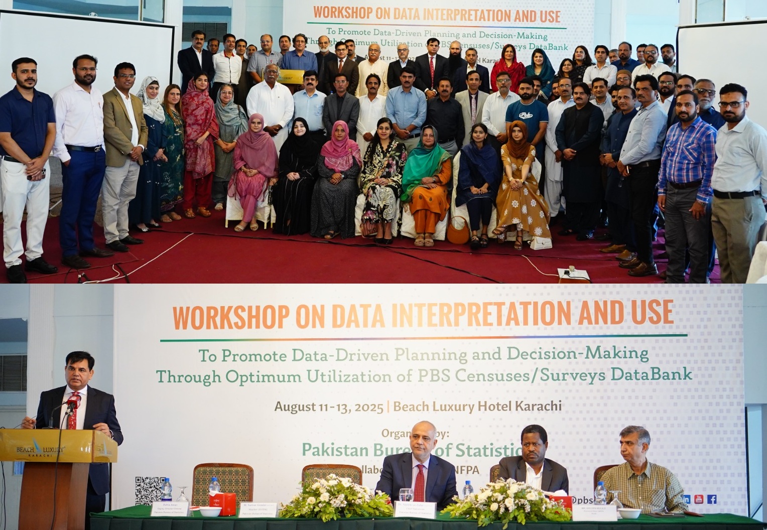 Three-Day Workshop on Data Interpretation and Use Commences in Karachi