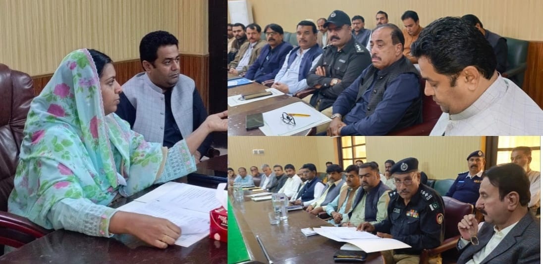 DC Sanghar chairs District Coordination Committee meeting on National Action Plan