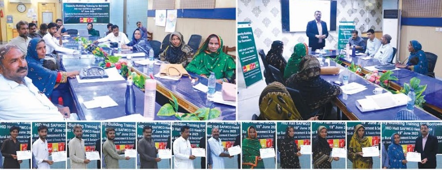 سافکو کی جانب سے دیہاتیوں کی کاروباری صلاحیت کو بڑھانے کیلئے تربیتی سیشن کا انعقاد