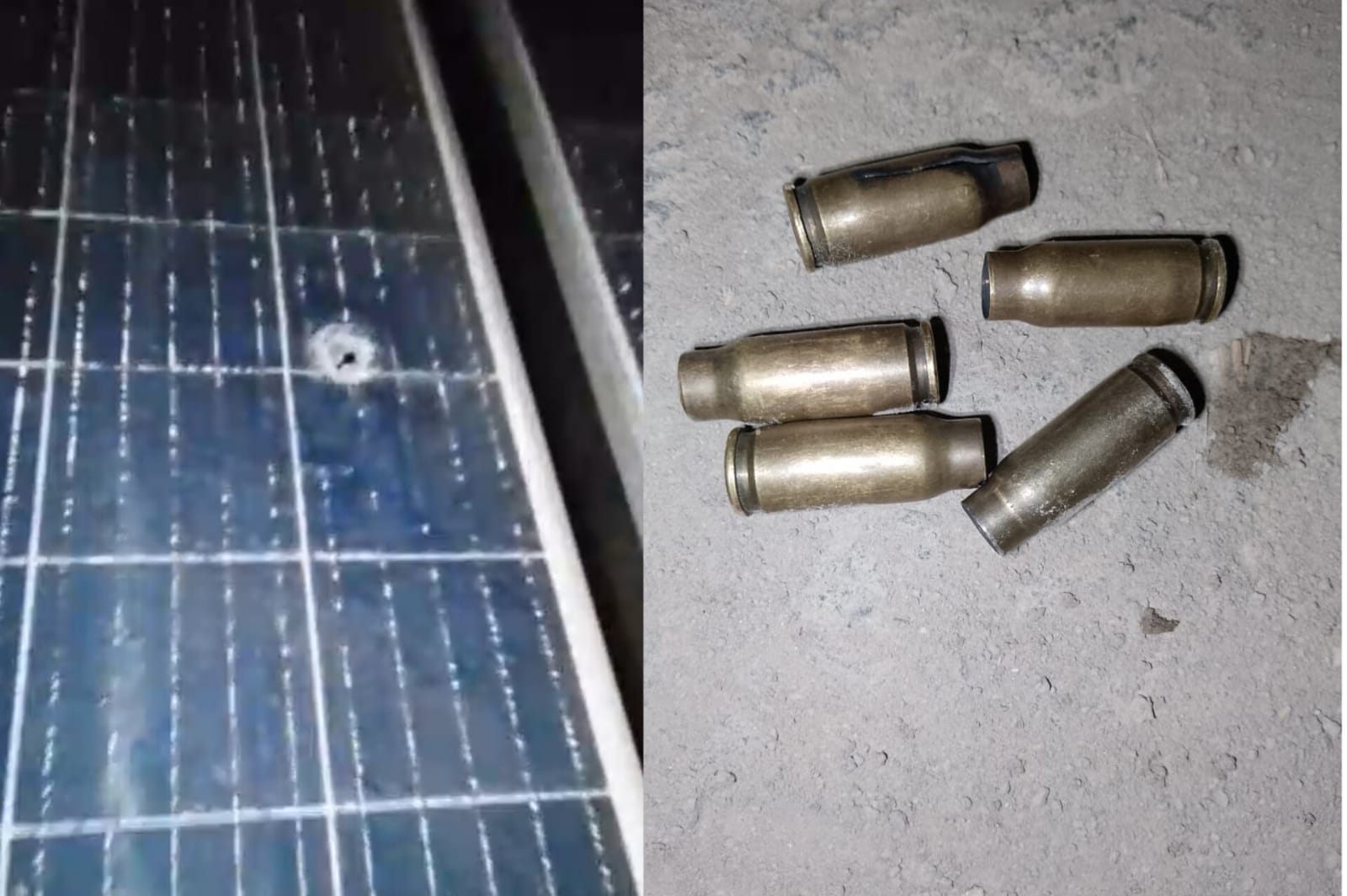 نوشهروفيروز ۾ شرپسندن جي صحافي جي زمين تي ڪاهه، سولر پليٽون تباهه