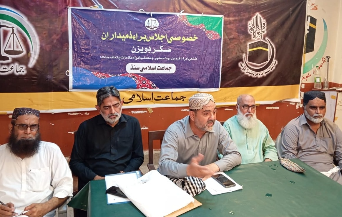 کراچی میں ڈمپرز اور باقی سندھ میں ڈاکو راج، منشیات فروشوں اور سسٹم کا راج ہے،کاشف سعید شیخ