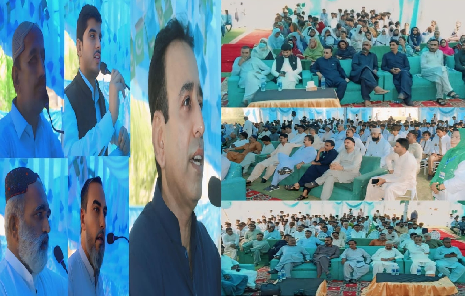 عمرڪوٽ ۾ جشنِ آزادي معرڪو حق جي عنوان سان غوثيه گيسٽ هائوس ۾ تقريب