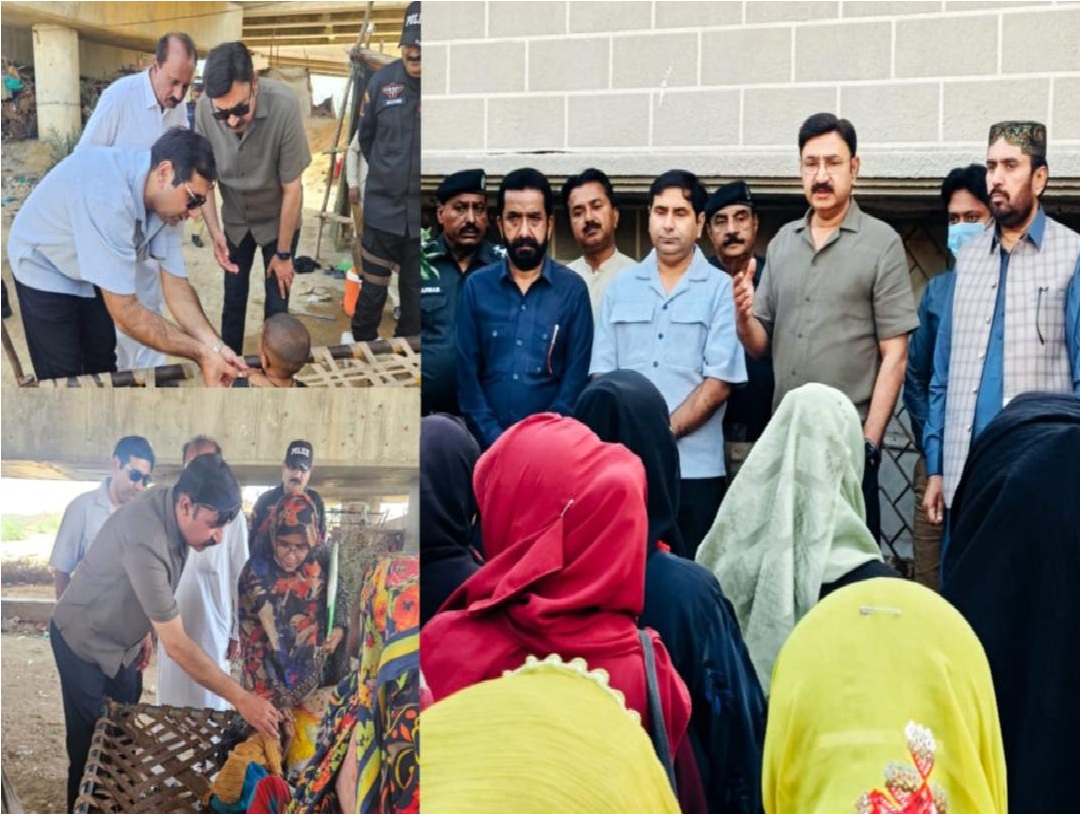 ضلع جامشوور میں انسداد پولیو مہم شروع، ڈپٹی کمشنر جامشورو غضنفر علی قادری کا ڈی ایچ کیو ہسپتال کوٹری کا دورا