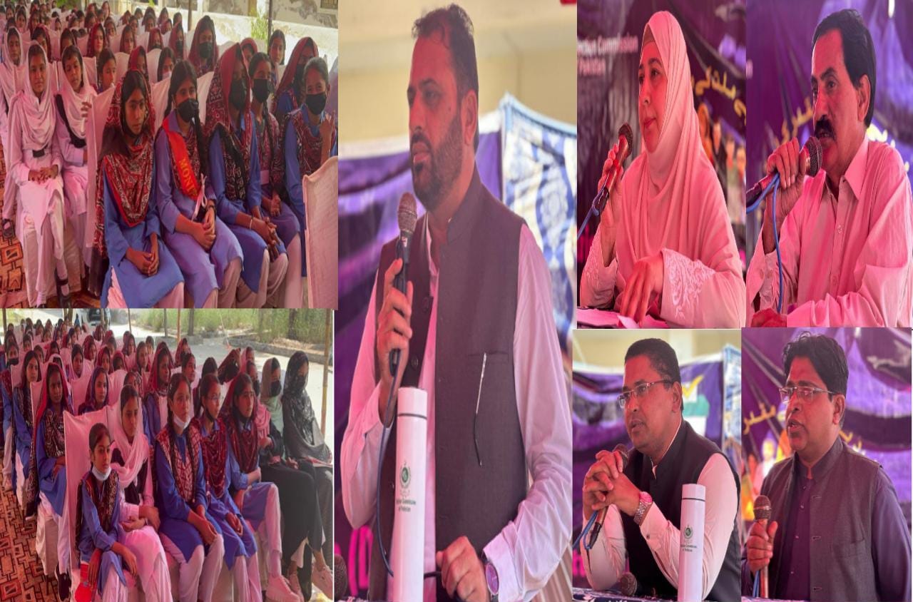 ڊسٽرڪٽ اليڪشن ڪمشنر ٺٽو پاران ووٽ جي اھميت ۽ فائدي بابت سيمينار منعقد