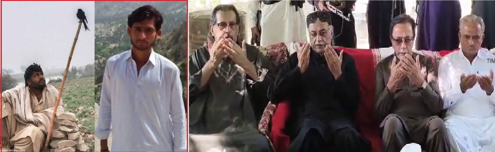 جتوئي ڀائرن جي شهيد زاهد لغاري ۽ عرفان لغاري جي وارثن سان تعزيت