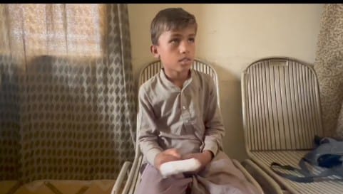 عمرڪوٽ ويجهو پنجين درجي جي شاگرد تي استاد جو مبينا تشدد، سندس آڱر ڀڄي پئي