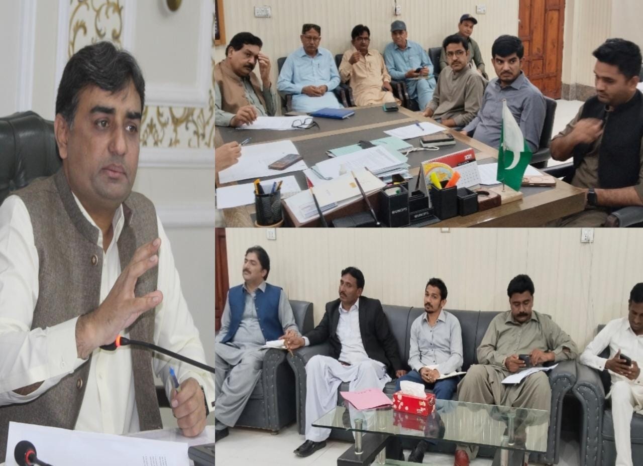 ڊي سي عمرڪوٽ نويد الرحمان لاڙڪ جي صدارت هيٺ اجلاس منعقد