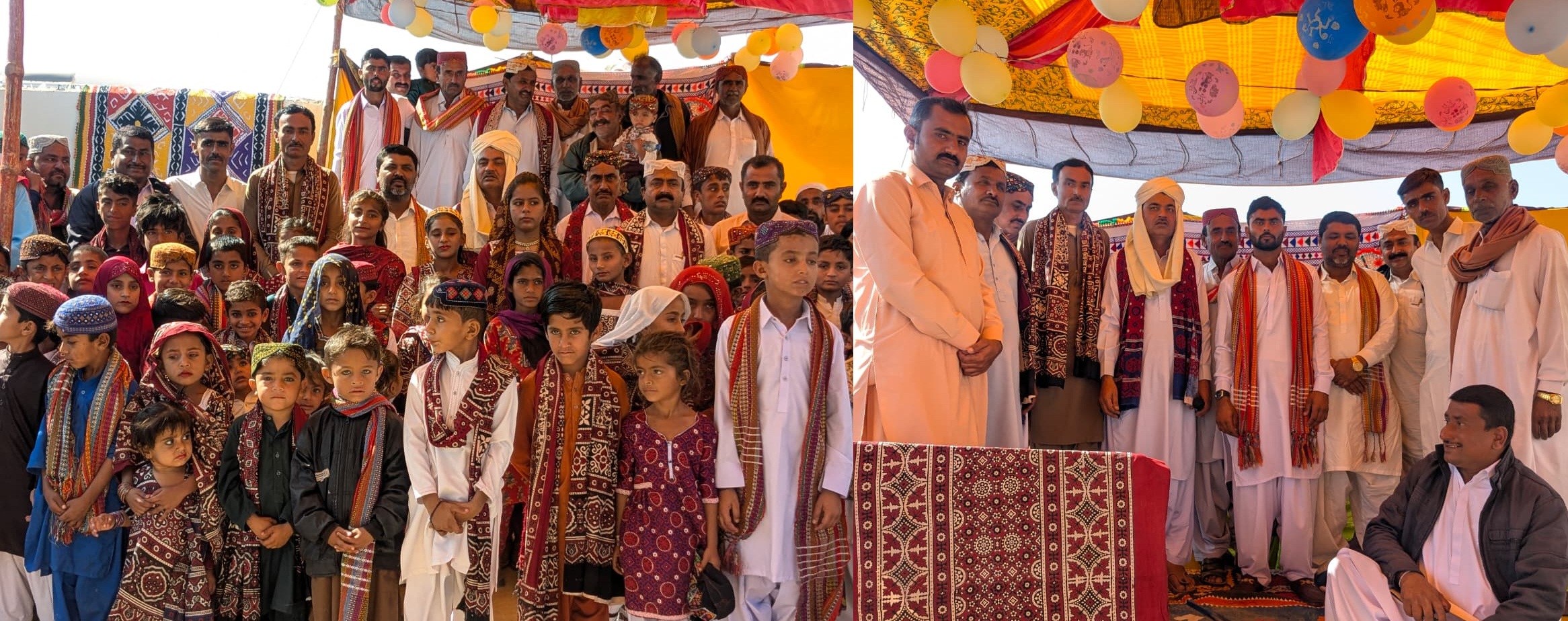 ٺٽو ۾ ايڪتا ڏهاڙي تي ثقافتي رنگن سان رڱجي ويو، پرائمري اسڪول ۾ تقريب منعقد