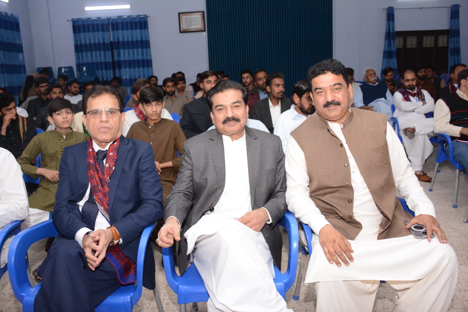 سنڌ فيس بڪ فرينڊس پاران شهيد بينظيرڀٽو لائبريري سچل ڳوٺ ۾ تقريب