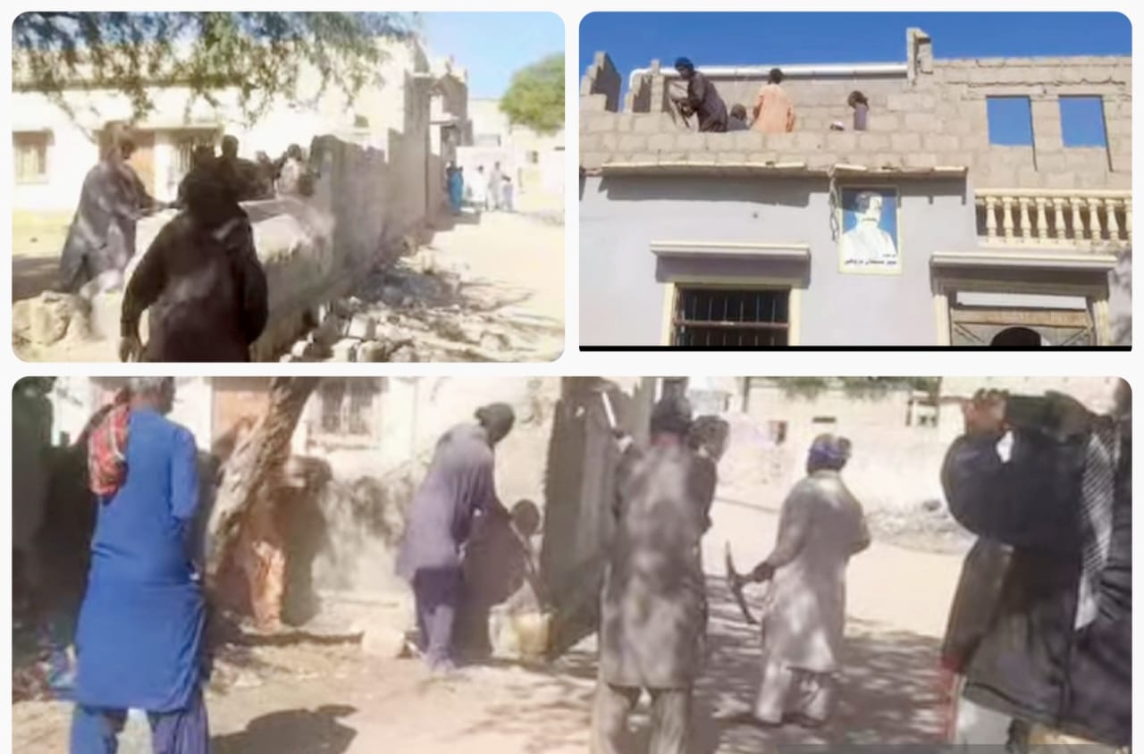 جنگشاھي ۾ ريلوي حدن اندر انڪروچمينٽ خلاف آپريشن ٻيهر شروع