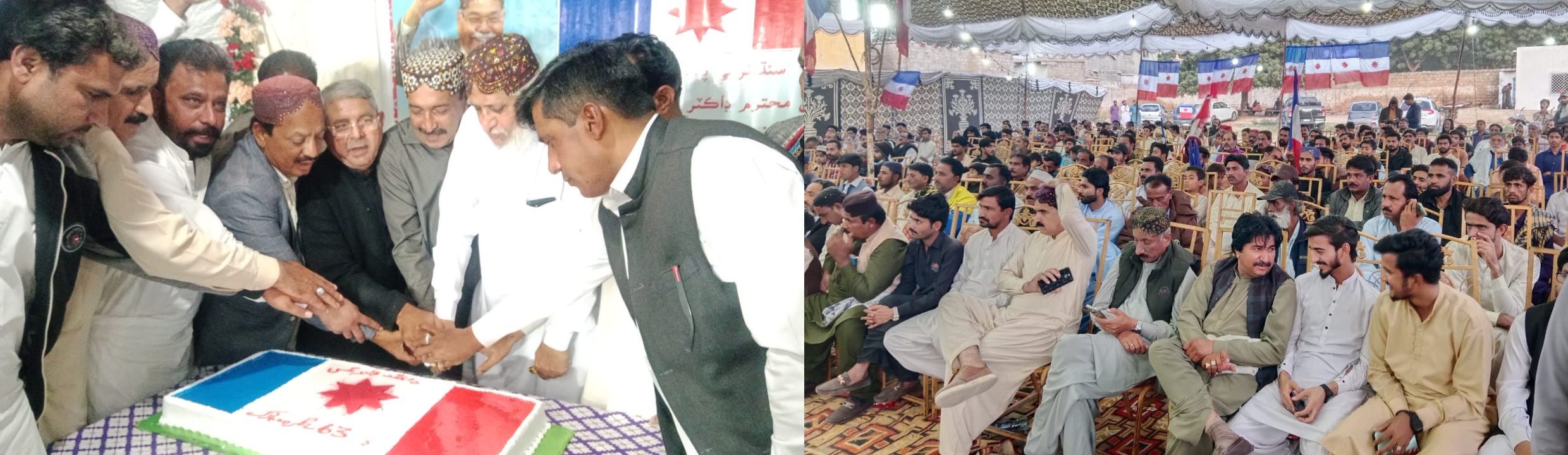 ايس ٽي پي چيئرمين ڊاڪٽر قادر مگسي جي سالگرهه جي حوالي سان گهگهر تي ميڙاڪو