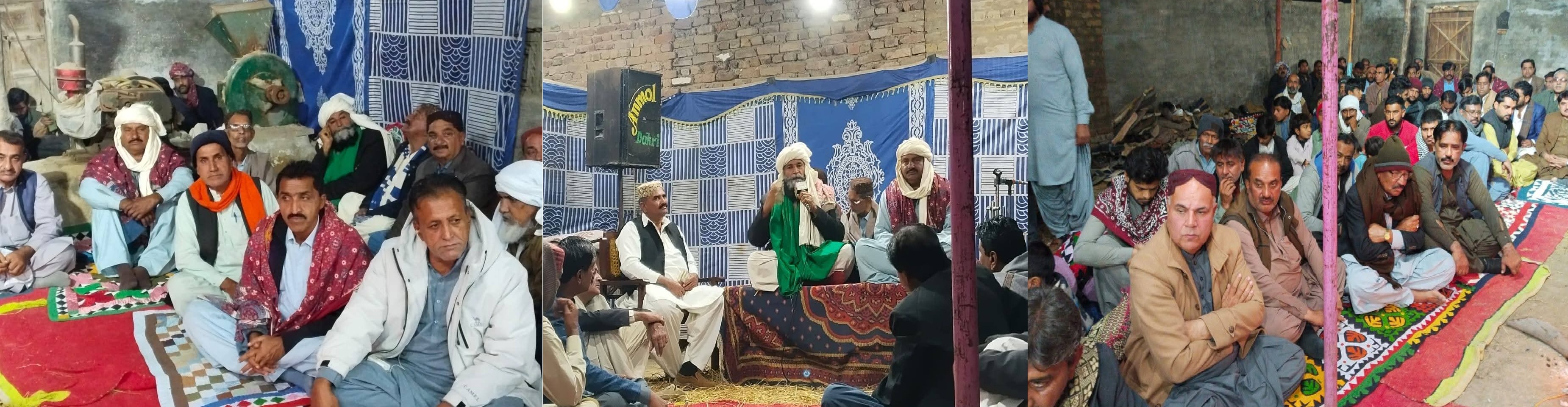 ڏوڪري جي سينيئر صحافي مرحوم محمد رمضان جوڻيجو جي ياد ۾ مچ ڪچهري منعقد