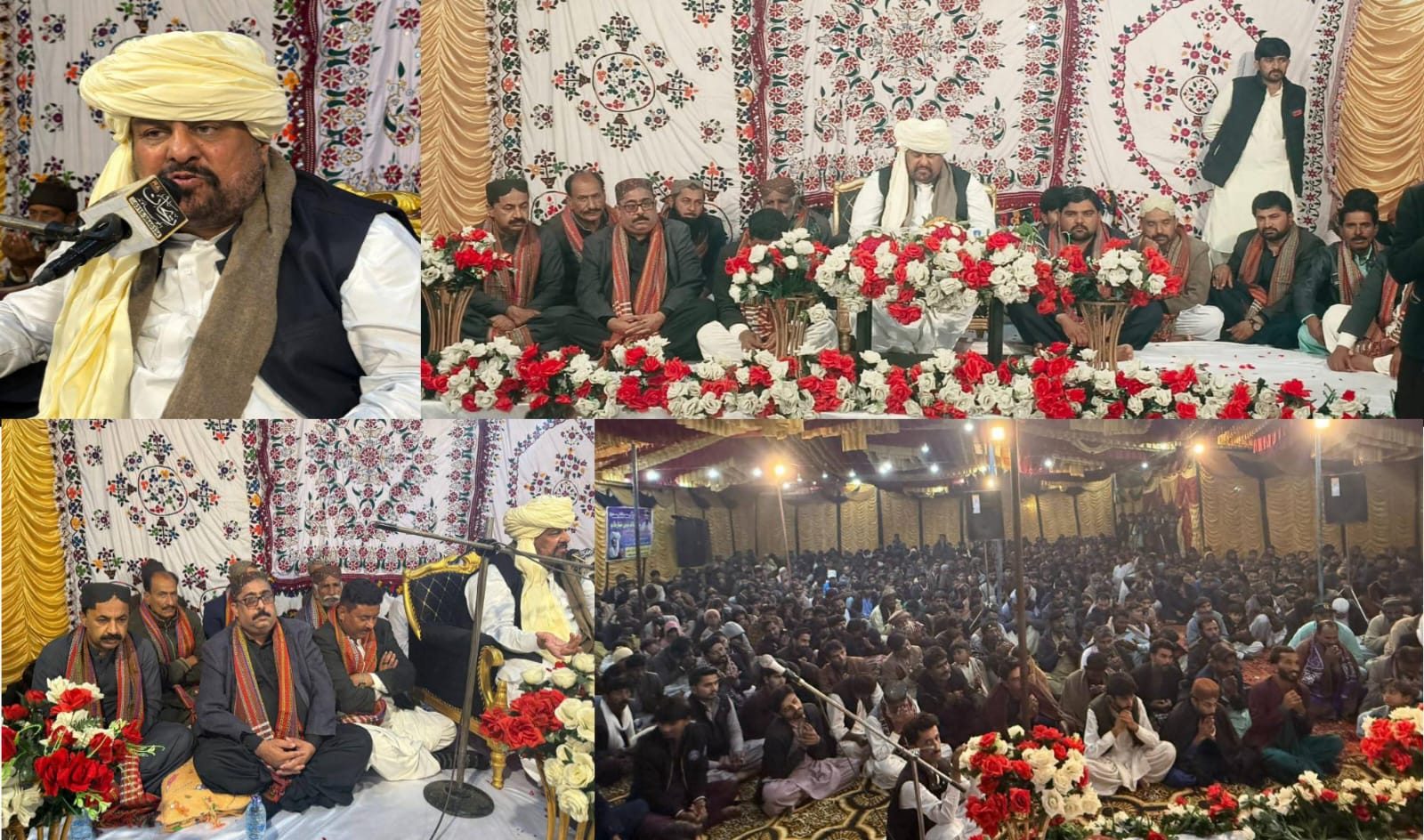 عمرڪوٽ ۾ انجمن غلامانِ قلندر ويلفيئر پاران درود پاڪ جو پروگرام