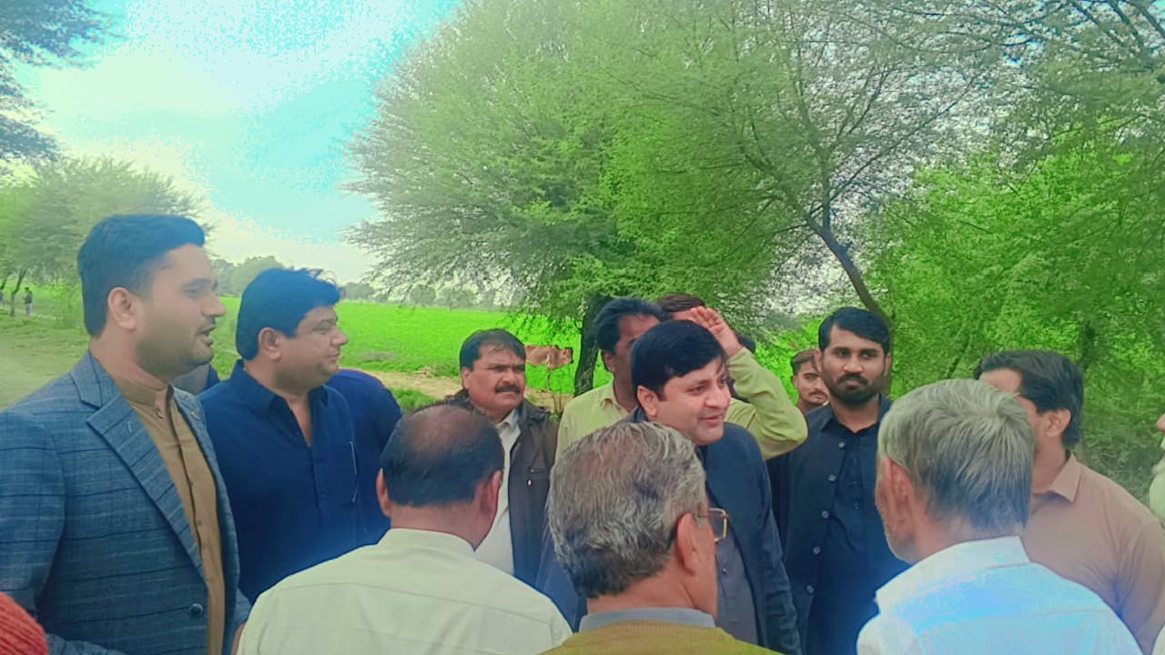 سامارو میں متنازعہ پلاٹوں اور گھروں کا معائنہ، CMO اور متعلقہ ٹیم نے علاقے کا دورہ کیا