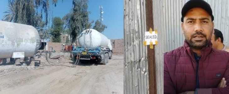 اسسٽنٽ ڪمشنر سوڀوديرو پاران ايل پي جي فيڪٽري تي ڇاپو، 4 ڄڻا گرفتار