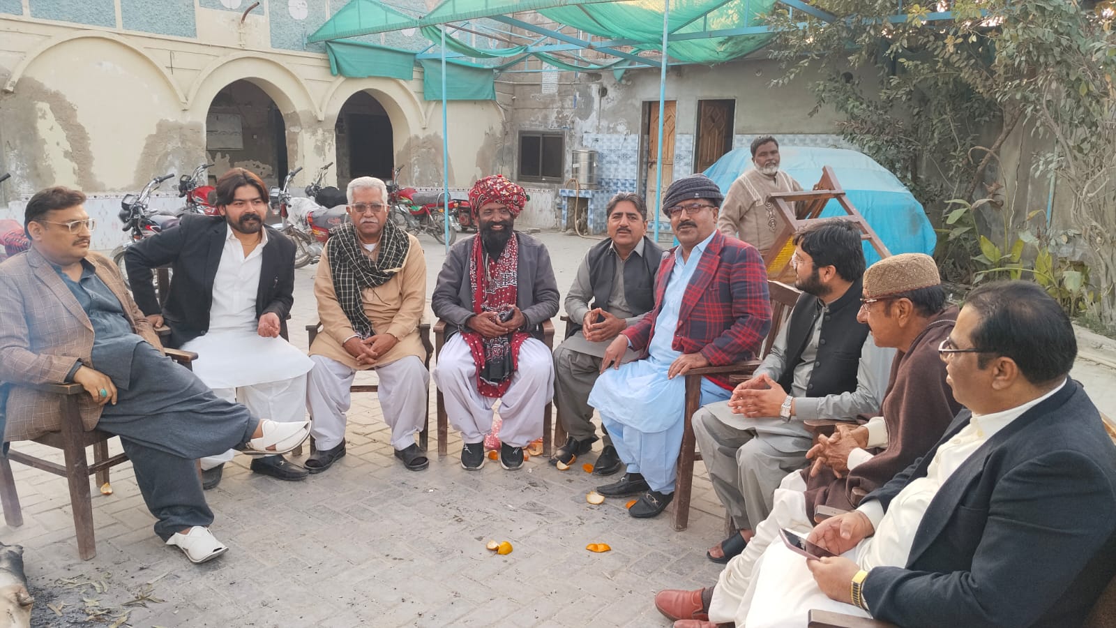 سنڌي ادبي سنگت شاخ نوشهرو فيروز ۽ شاخ بچل مهر جو اجلاس