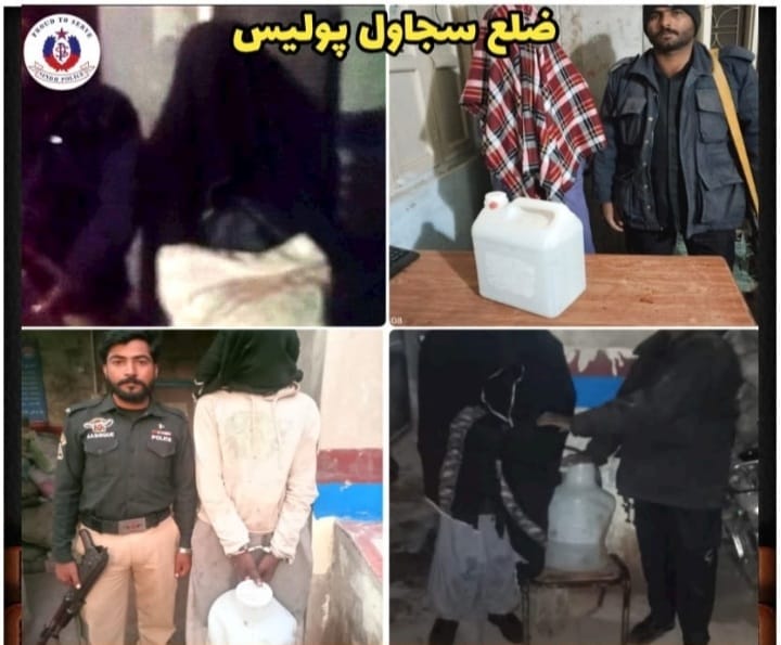 سجاول پولیس کا منشیات فروشوں کے خلاف کریک ڈاؤن جاری