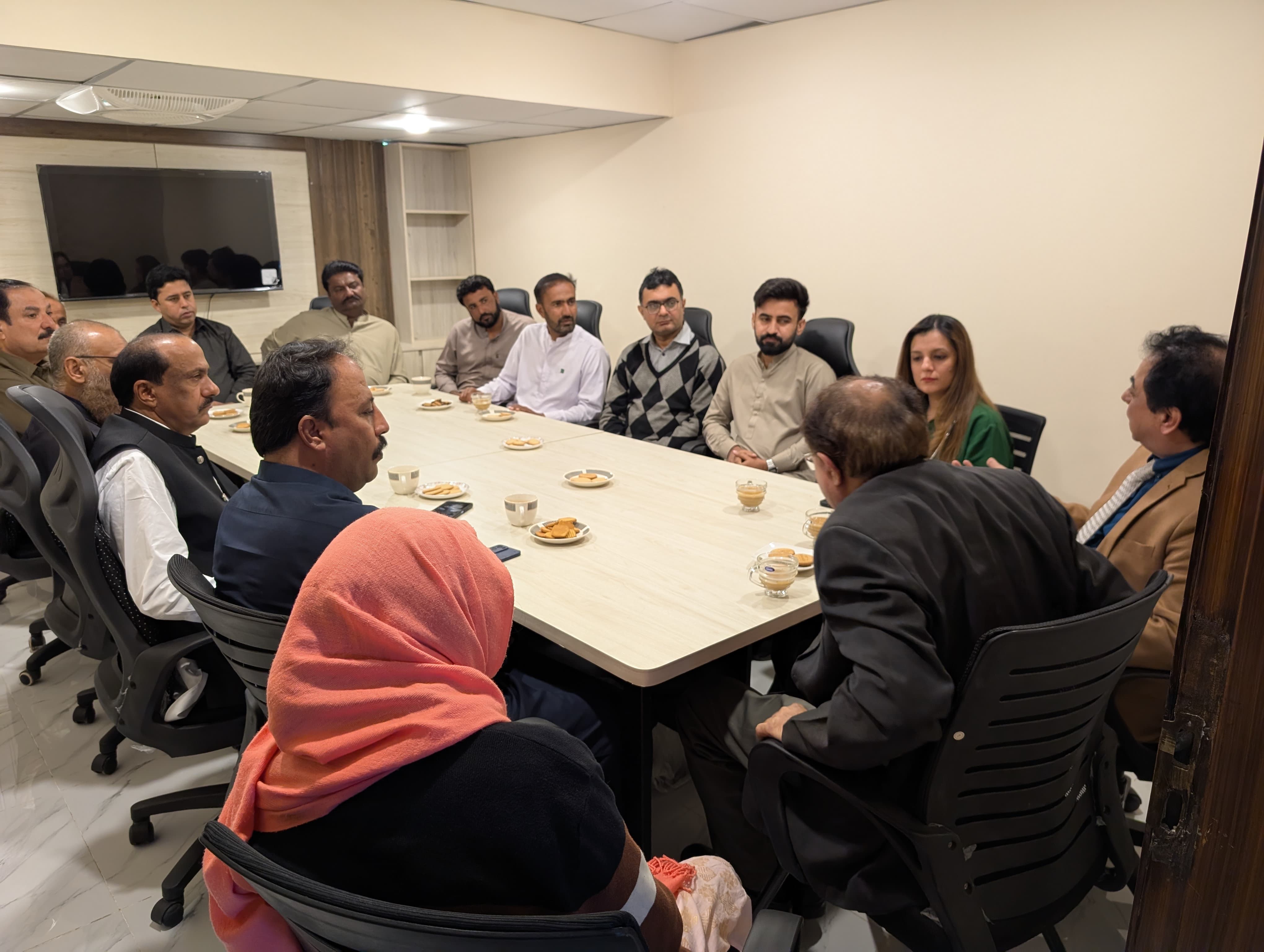 گڏاپ سٽي ۾ چائلڊ آف آدم هاسپيٽل جي افتتاح جي موقعي تي آگاهي تقريب