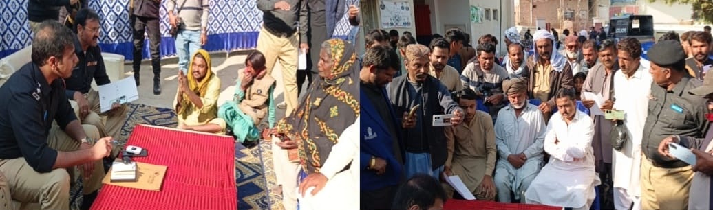 اي ايس پي گمبٽ جي ھنڱورجا ٿاڻي تي کليل ڪچھري، شهرين پاران پوليس خلاف شڪايتون