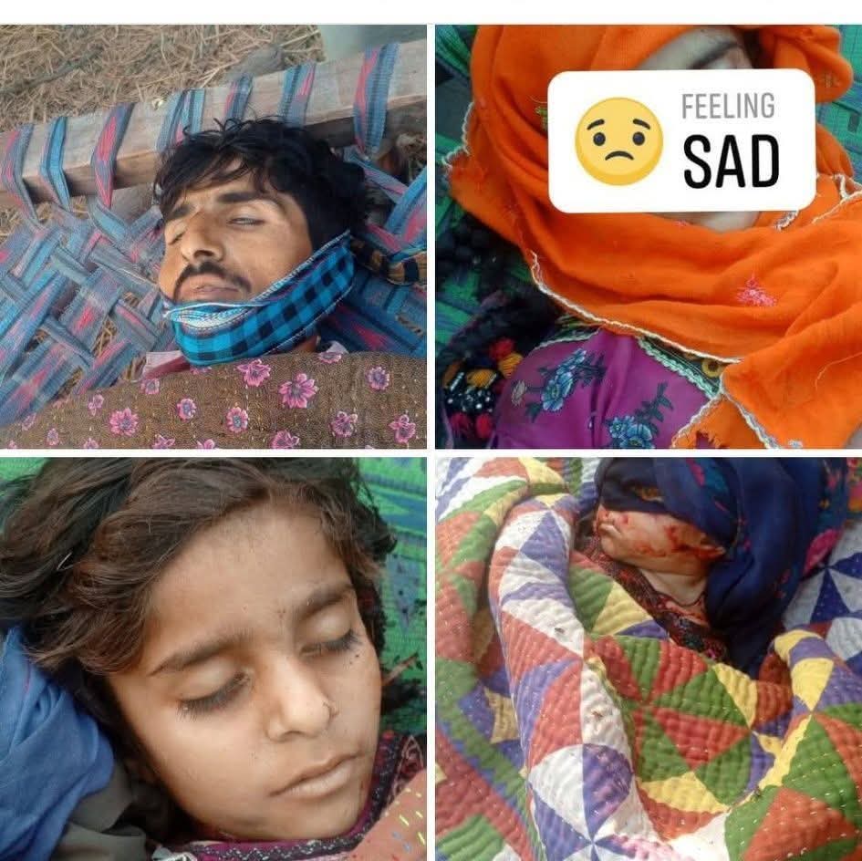 جهرڪ ويجهو نشئي شخص زال ۽ ٻارڙن کي قتل ڪرڻ بعد آپگهات ڪري ڇڏيو