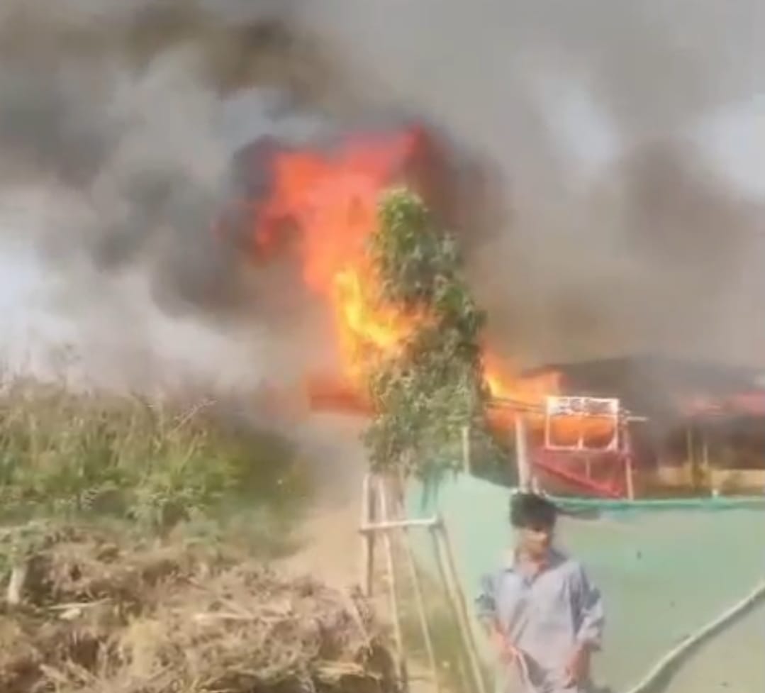 ملير خرم آباد ۾ مال جي واڙي کي باهه وڪوڙي ورتو, اطلاع تي ريسڪيو ٽيمون واقعي واري هنڌ پهچي ويون