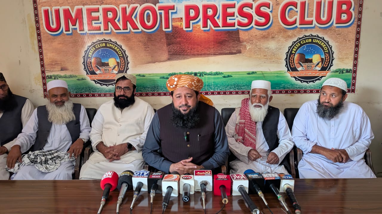 مولانا راشد محمود سومرو جي سنڌ حڪومت تي سخت تنقيد، صوبي ۾ ڪرپشن، بدامني، منشيات ۽ بنيادي سهولتن جي کوٽ تي ڳڻتي جو اظهار