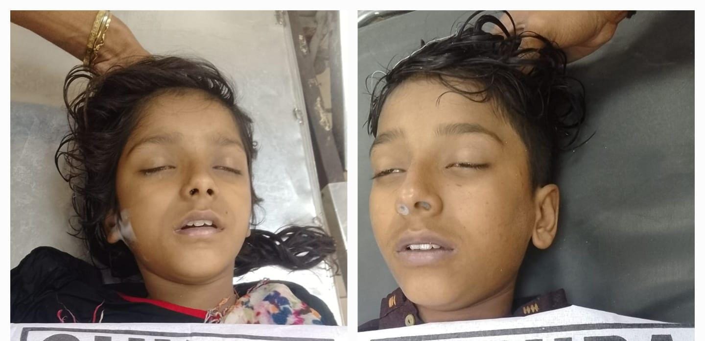 ملير: سپر هاءِ وي تي خادم سولنگي ڳوٺ ڀرسان پاڻي جي ٽانڪي مان ڀاءُ ڀيڻ جا لاش هٿ