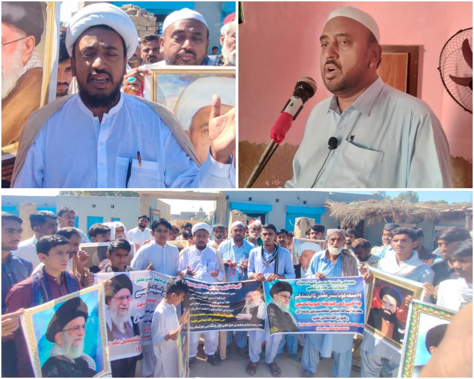 ايران تي اسرائيل جي حملن خلاف سنڌ جي مختلف شهرن ۾ مظاهرا