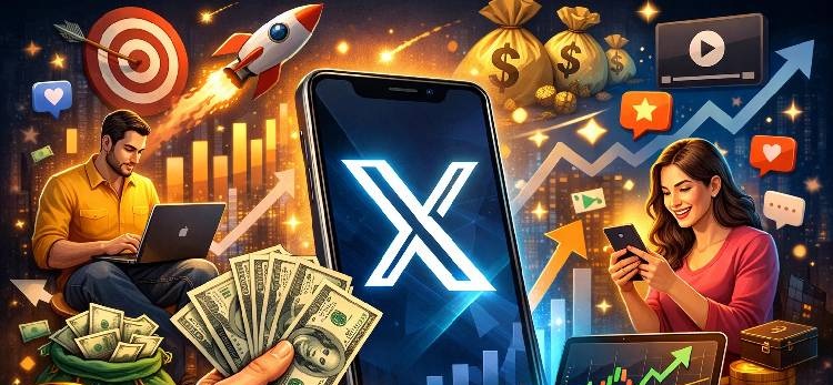 ایکس کے ذریعے پیسے کمانے کے مواقع، طریقہ جانئے