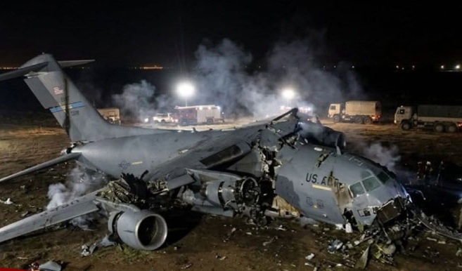 امریکہ کی جانب سے عراق میں گر کر تباہ ہونے والے طیارے میں 4 فوجیوں کی ہلاکت کی تصدیق