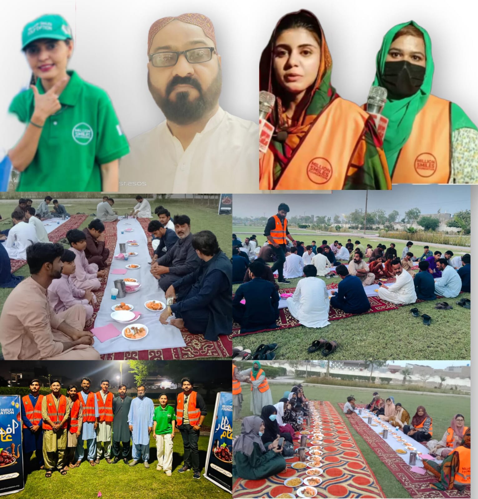 نوشهروفيروز۾ ملين سمائلس فائونڊيشن پاران افطار پارٽي جو اهتمام