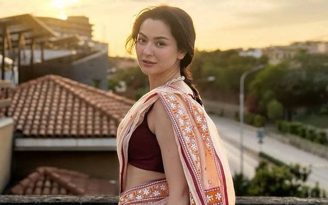 عید پر ہانیہ عامر کی ساڑھی متنازعہ بن گئی، سوشل میڈیا پر تنقید