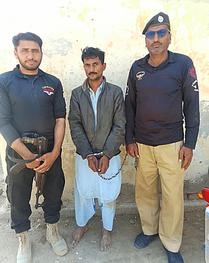 ڏوڪري پوليس پاران مختلف ڏوهن ۾ ملوث جوابدار کي گرفتار ڪرڻ جي دعويٰ