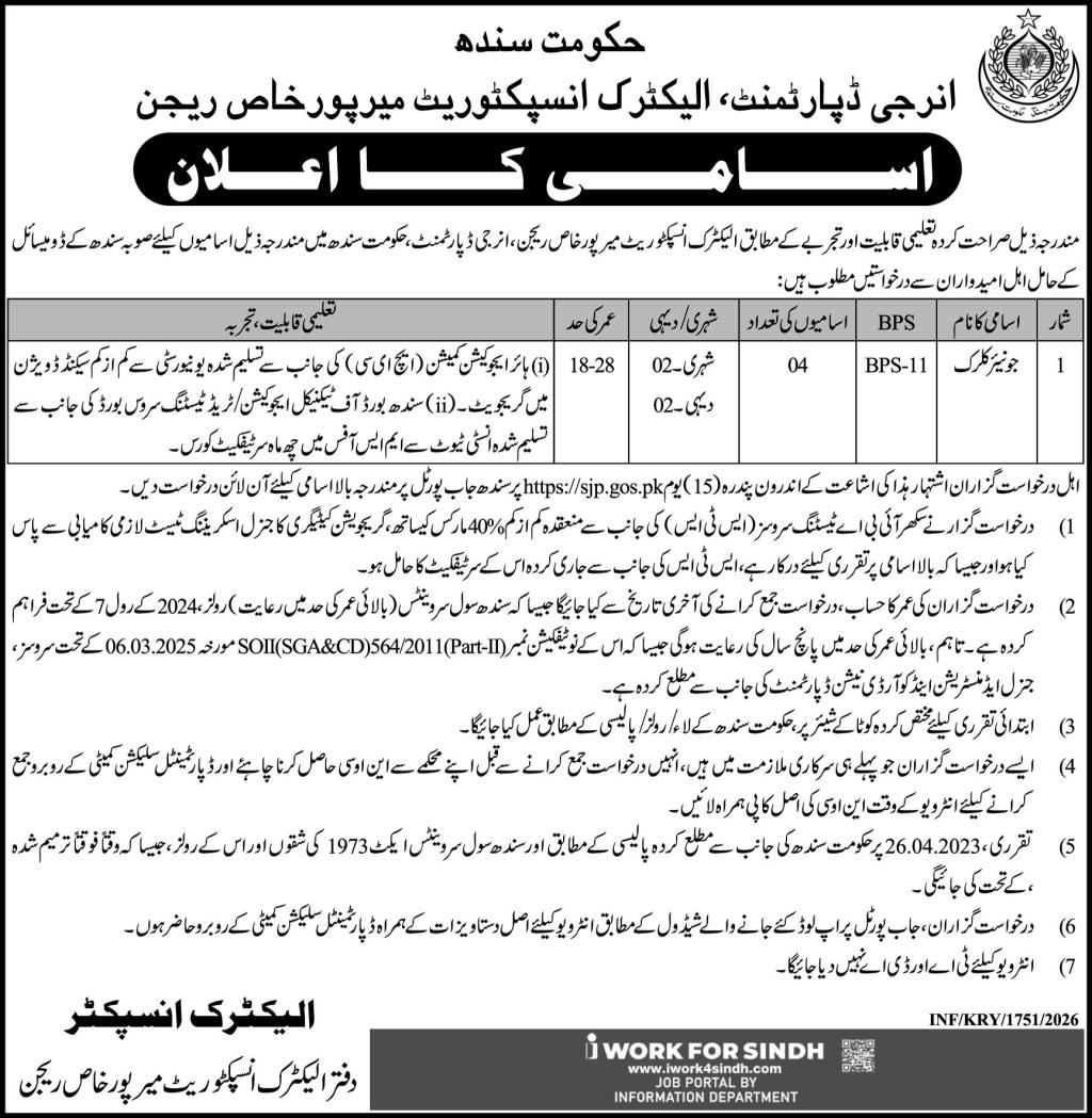 Energy Department MirpurkhasSindh