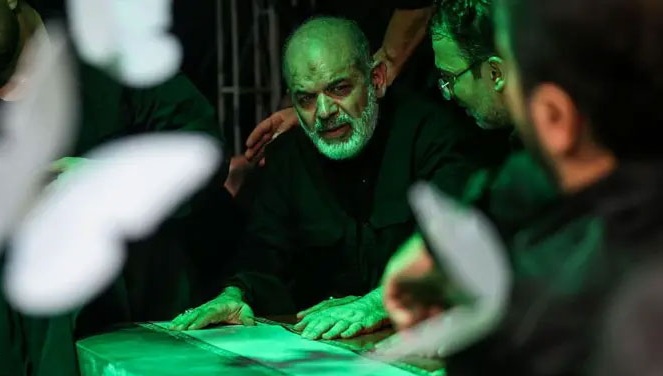 شہید آیت اللہ خامنہ ای کی آخری رسومات کا آغاز