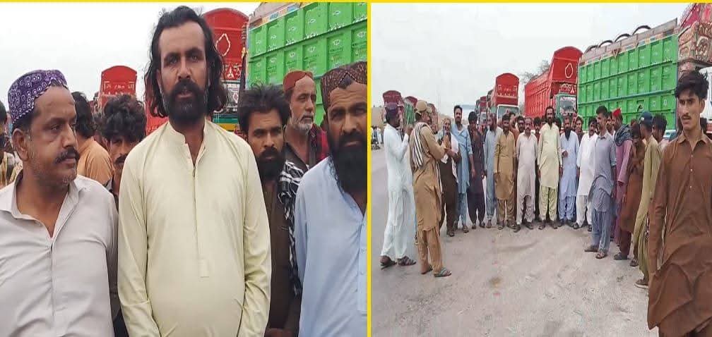 جھرڪ ۾ ڪوئلي جي رائلٽي ۾ مسلسل واڌ خلاف واپارين ۽ ٽرانسپورٽرن جو احتجاج