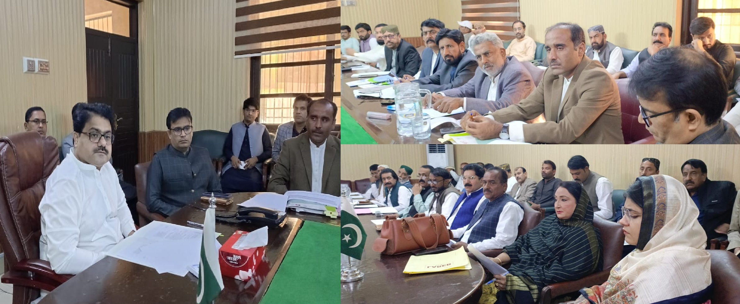 Meeting Held Under DC Sanghar to Address Educational Reforms