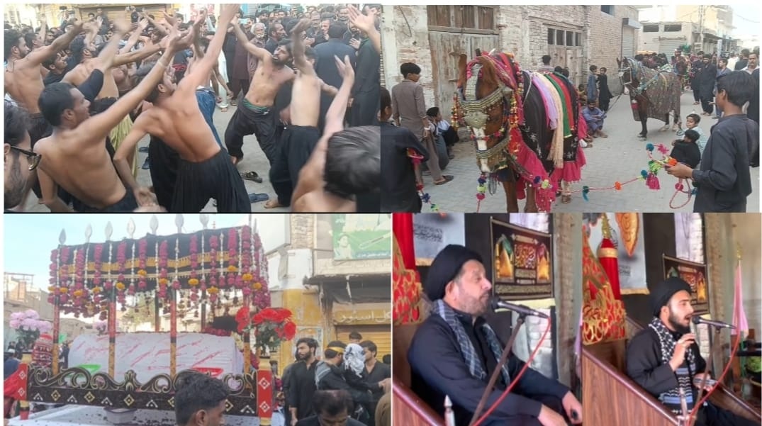 Majlis, mourning procession held in Tando Adam to mark martyrdom anniversary of Hazrat Imam Ali