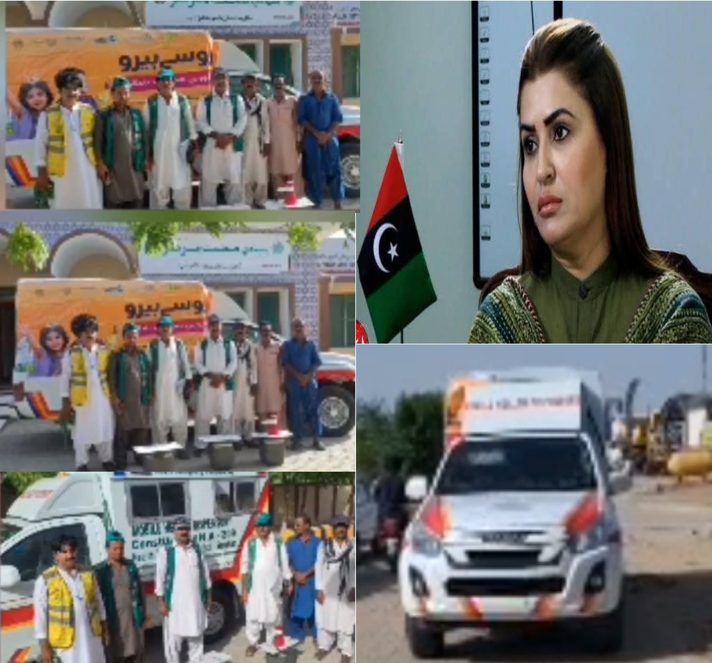 MNA Shazia Atta Marri provides 4x4 mobile dispensary to boost child healthcare in Sanghar