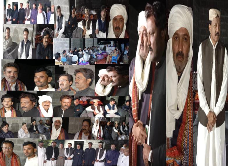 ميرپور ساڪرو ۾ سيد شفقت شاهه شيرازي، رياض شاهه شيرازي ۽ ٻين جي مان ۾ آجياڻو