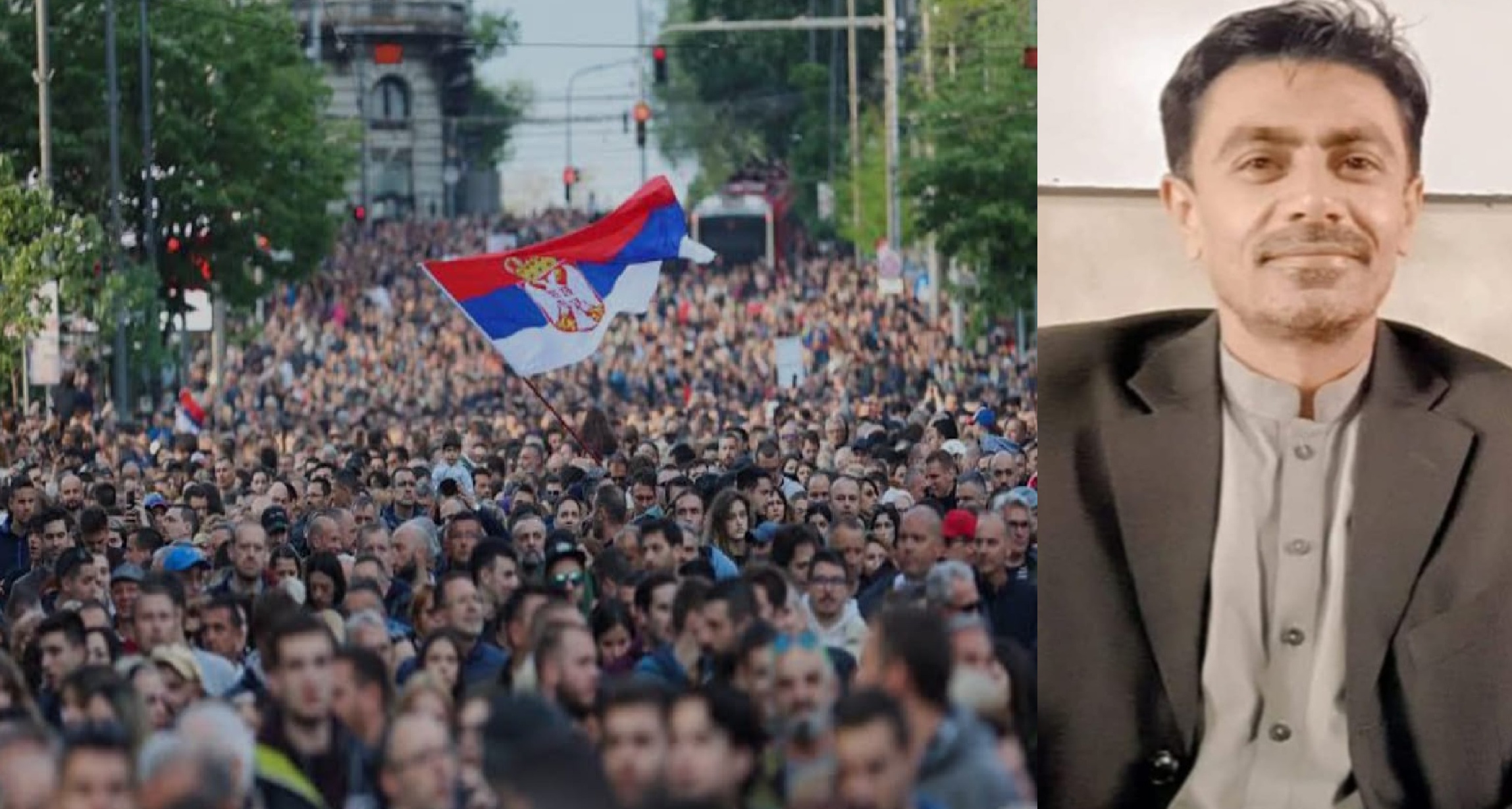 سربيا جي تاريخ ۾ شاگردن جو وڏي ۾ وڏو احتجاج