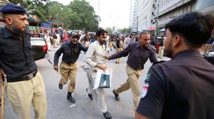 کراچی پریس کلب پر ممکنہ احتجاج، شہر میں دفعہ 144 نافذ، راستے بند