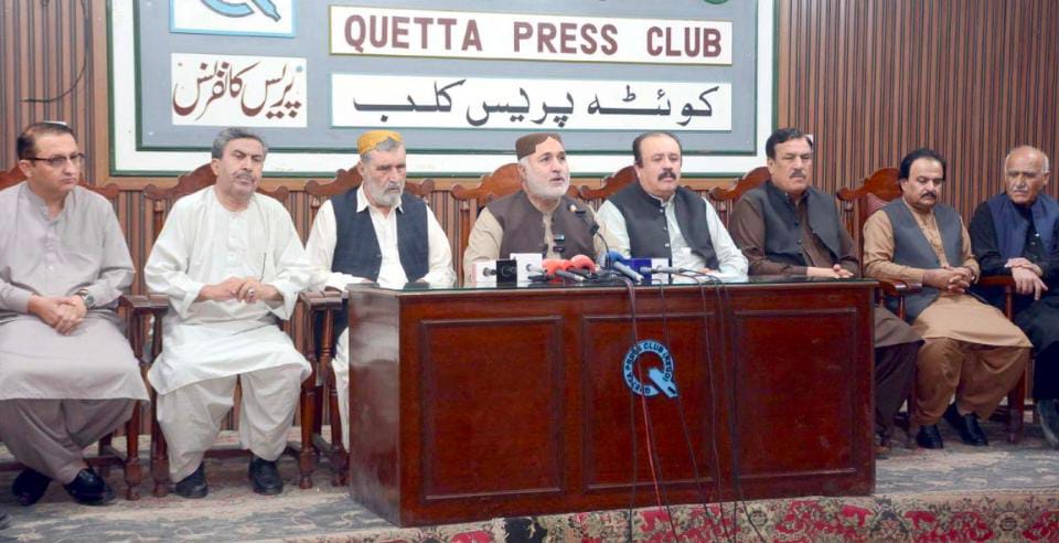 بی این پی کے لانگ مارچ کا کوئٹہ میں بھرپور استقبال کریں گے، اصغر اچکزئی