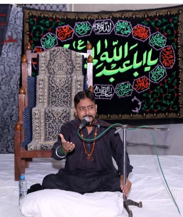 ڪراچي جو مشهور نوحه خوان افروز علي لاڙڪ وفات ڪري ويو