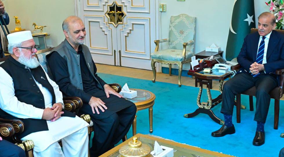 شہباز شریف اور حافظ نعیم کا عالمی قوتوں کی خاموشی پر اظہار تشویش