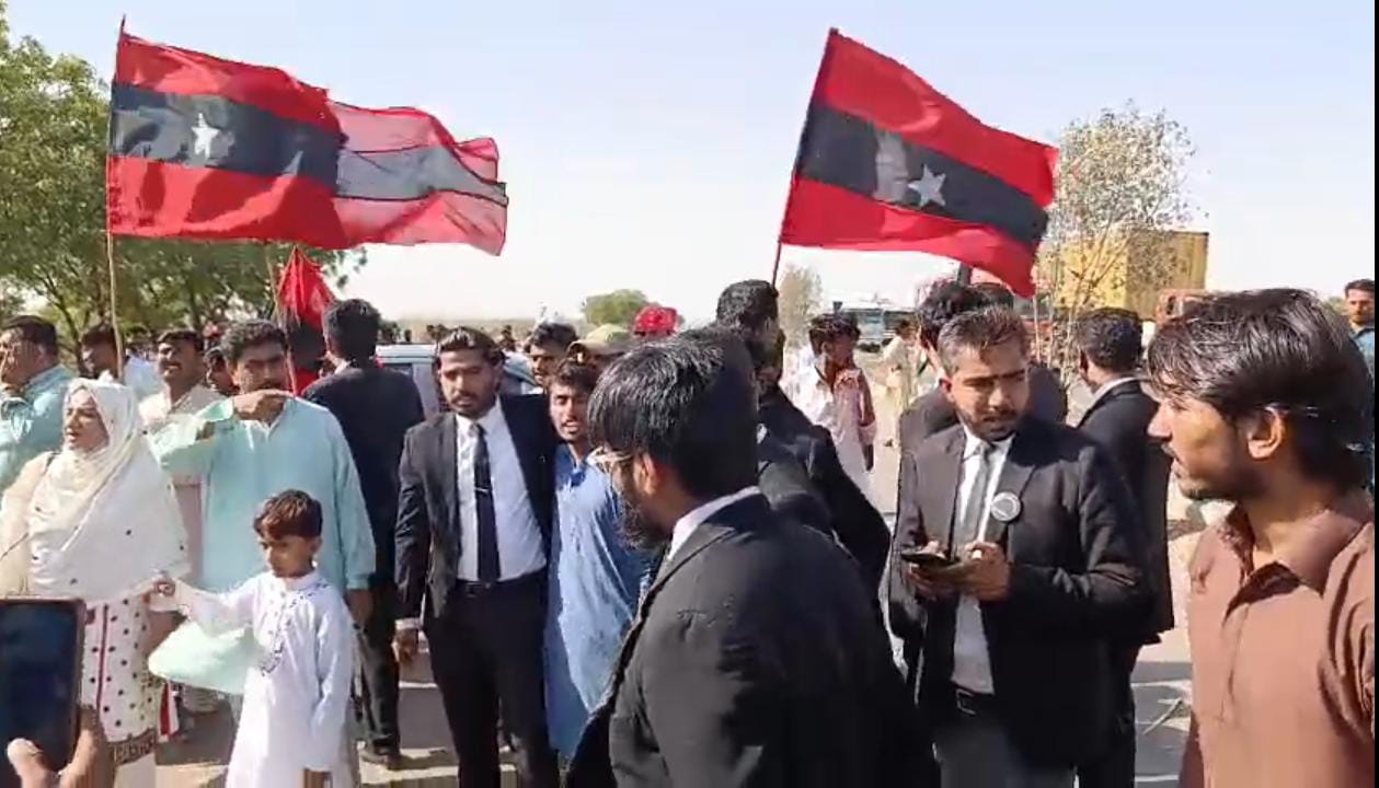 سنڌو درياءَ تي نوان ڪئنال ٺاهڻ واري سنڌ دشمن منصوبي خلاف ملير ۾ احتجاجي مظاهرا ۽ ڌرڻا