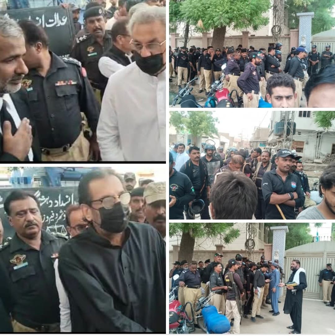 جتوئي ڀائر مورو واقعي جي ٻن ڪيسن ۾ نوشهروفيروز جي دهشتگردي ٽوڙ عدالت ۾ پيش