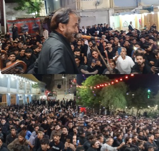مورو ۾ چوٿين محرم الحرام جي حوالي سان امام بارگاهه حسيني ۾ مجلس برپا