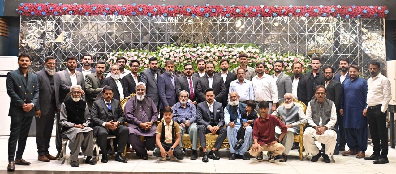 محمد طحہٰ منیر کی شادی و ولیمہ، بینک کار، کاروباری، تجارتی وسماجی شخصیات شریک